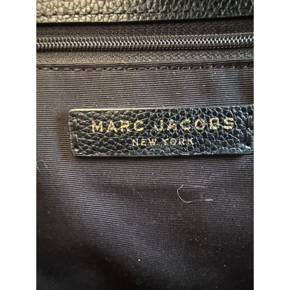 Marc Jacobs Leather Work Tote Bag in Black - Picture 10 of 11
